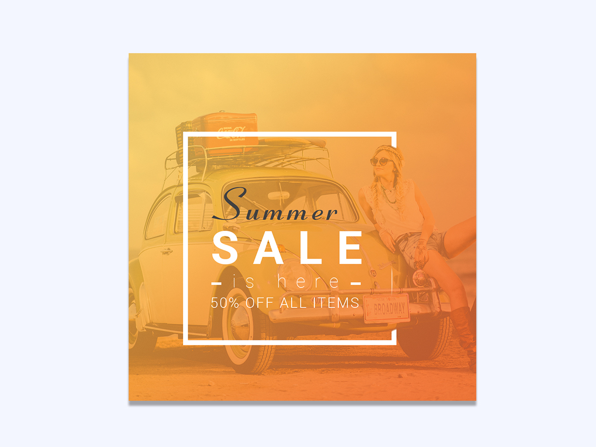 Summer Sale, Promotion, Banner, Ad Templates, Discount, sale off