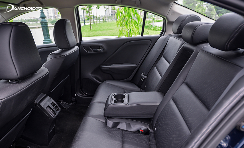 Nội thất xe Honda City rộng rãi bậc nhất phân khúc
