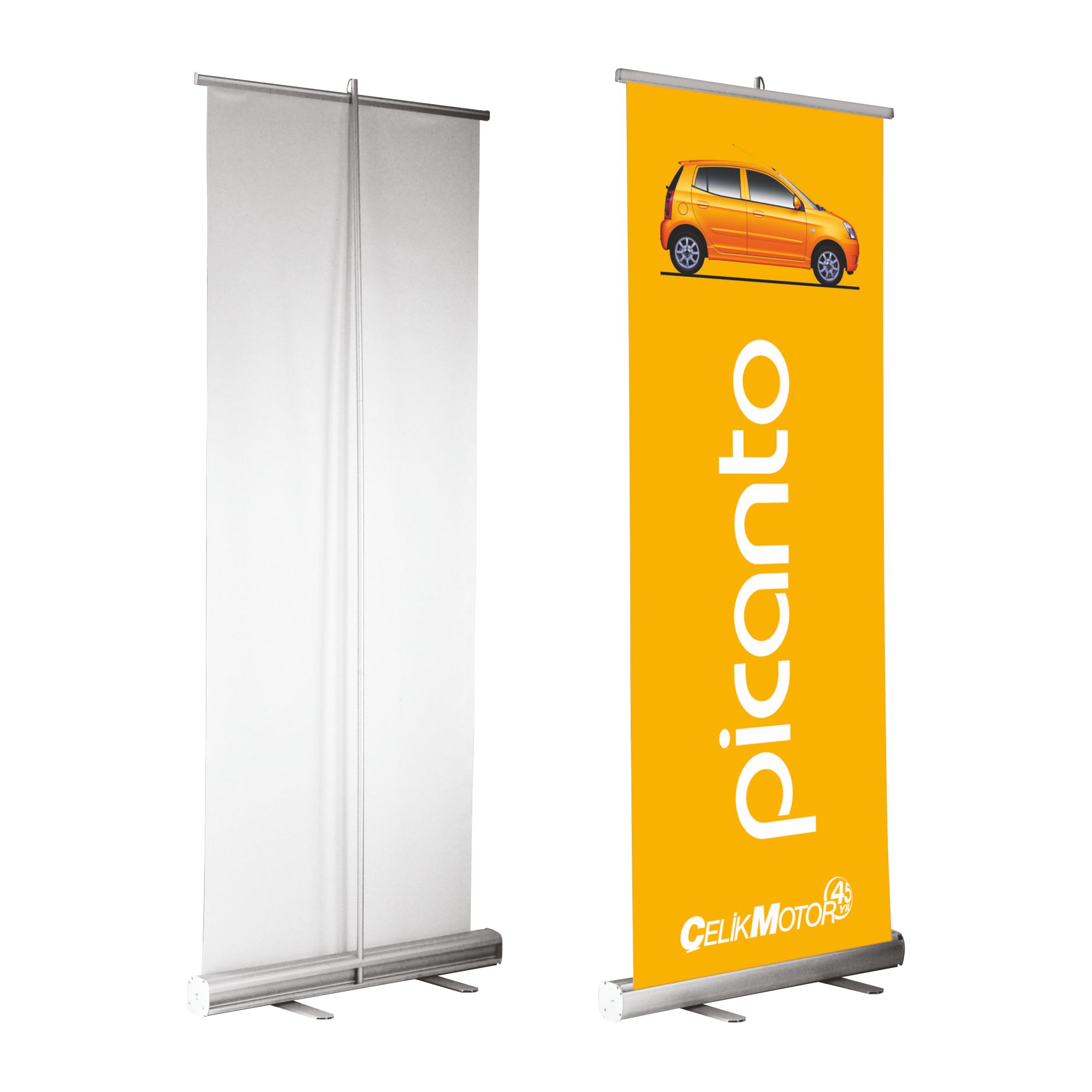 Standee cuốn nhôm