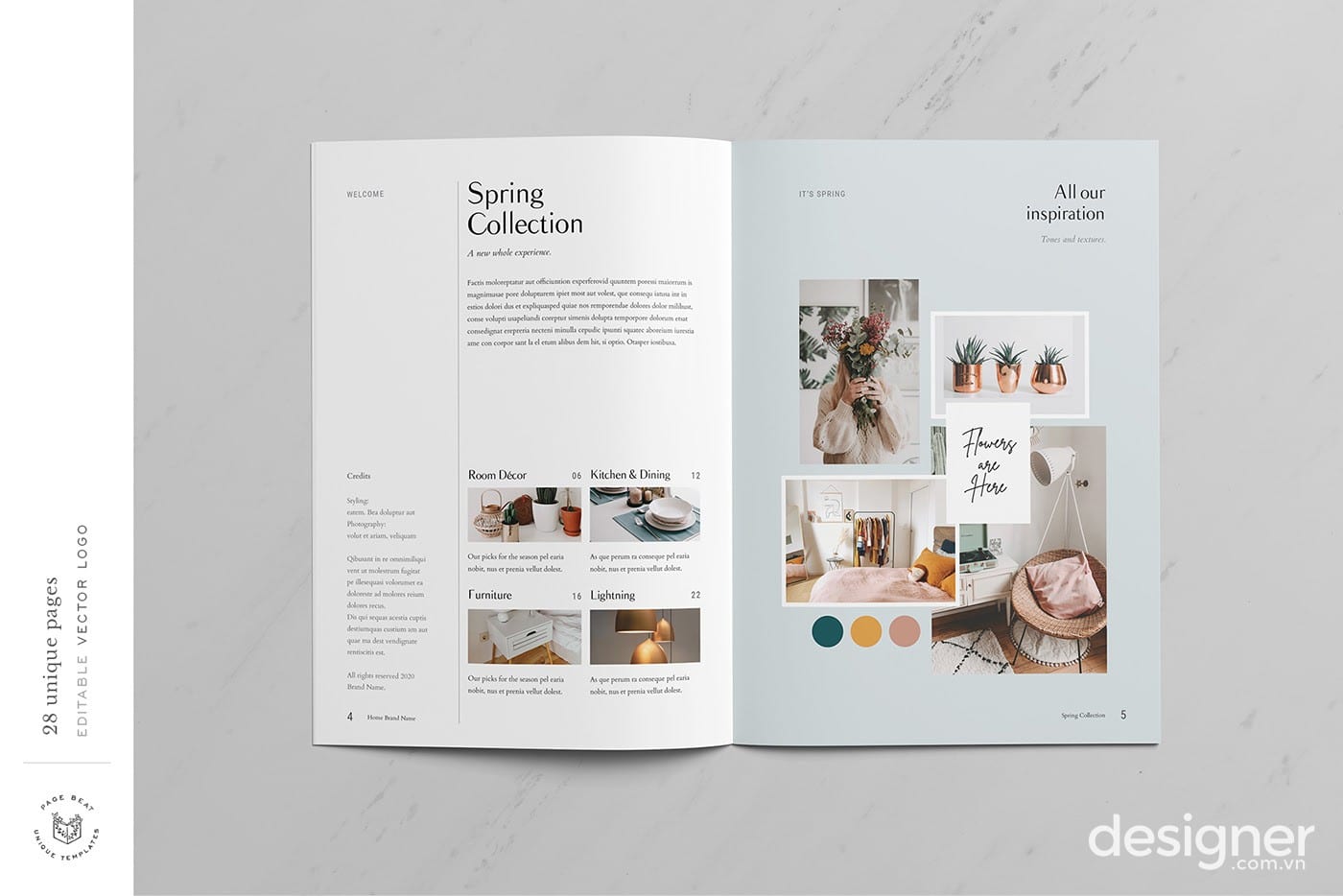 Mẫu Catalogue VIP
