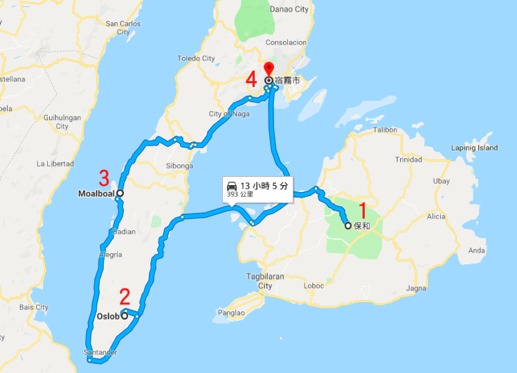 宿霧跳島
