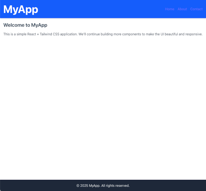 React + Tailwind CSS: Build a Beautiful and Responsive UI Fast - simple react tailwind