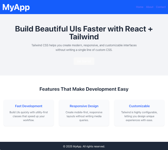 React + Tailwind CSS: Build a Beautiful and Responsive UI Fast - responsive cards 1