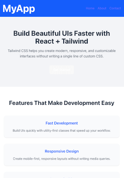 React + Tailwind CSS: Build a Beautiful and Responsive UI Fast - responsive cards 2