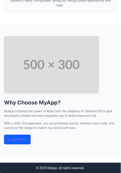 React + Tailwind CSS: Build a Beautiful and Responsive UI Fast - image 2