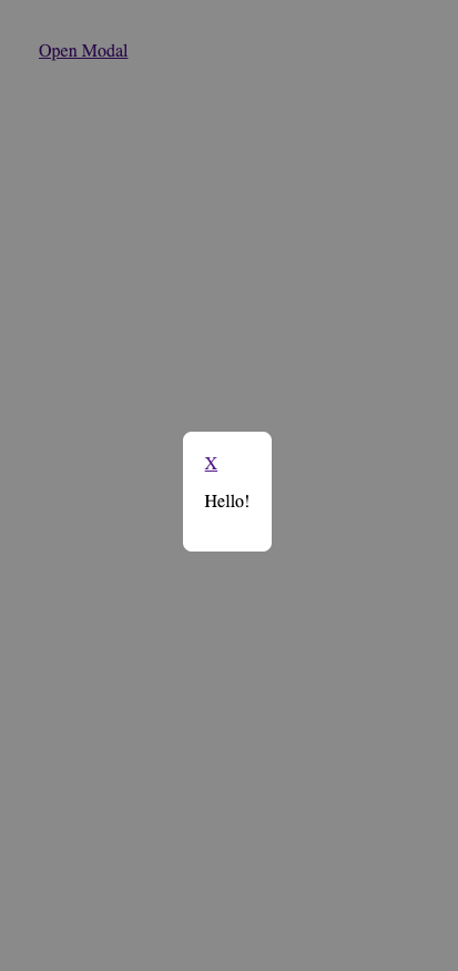 25 CSS Projects for Beginners (With Source Code) - pure css modal popup