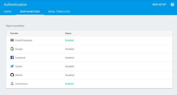 Sign-in Methods