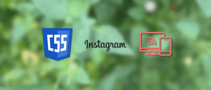 Clone the Instagram UI with HTML and CSS (No JS)