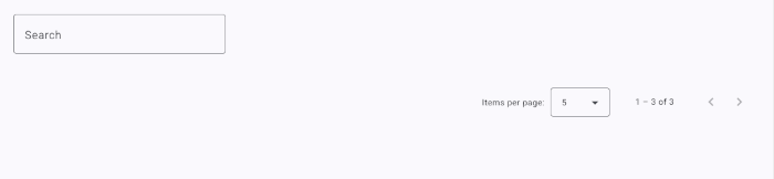 Implement Pagination in Angular with HTTP Client and Angular Material - basic table