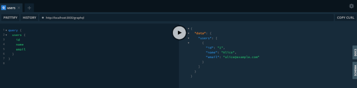NestJS with GraphQL: Build a Modern API from Scratch - graphql query