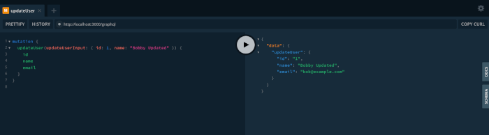 NestJS with GraphQL: Build a Modern API from Scratch - orm update user