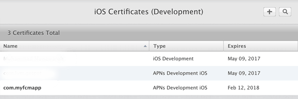 Ionic 2 FCM - iOS Certificates