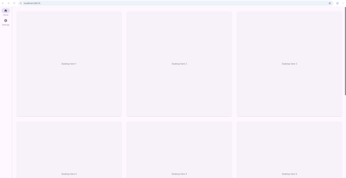 Flutter Web and Mobile from One Codebase: Responsive UI Guide - desktop landscape