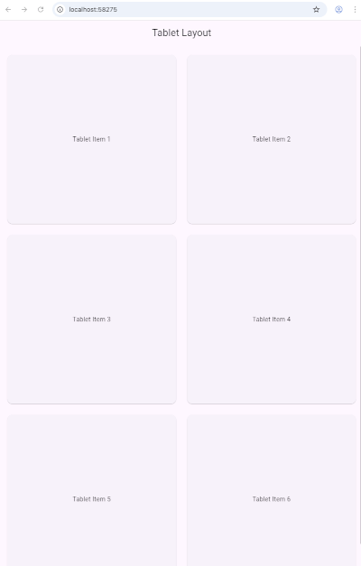 Flutter Web and Mobile from One Codebase: Responsive UI Guide - desktop portrait
