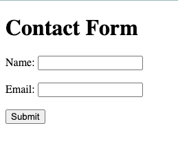 HTML Forms Tutorial: Building Interactive Web Forms Step-by-Step - basic form