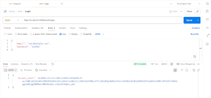 Building a Secure User Authentication System with NestJS 11, JWT, MongoDB, and Angular 20 - login