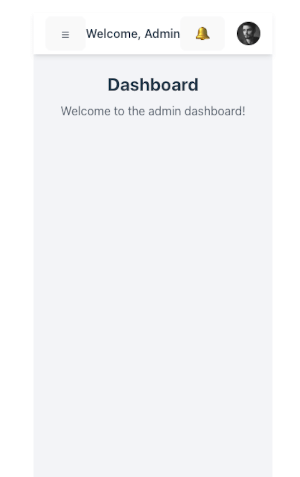 Vue 3 + Tailwind CSS: Build a Responsive Admin Dashboard - mobile width