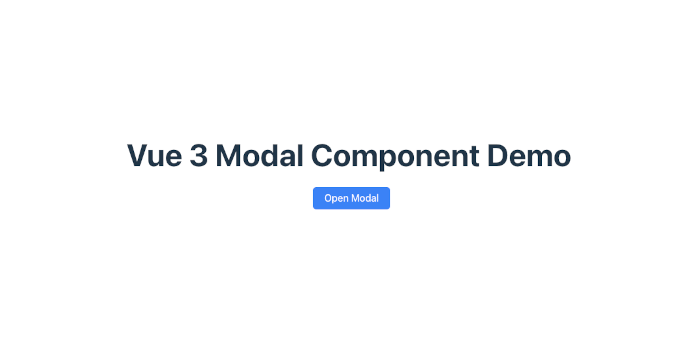 Vue 3 Modal Component from Scratch with Teleport and Transitions - vue modal button