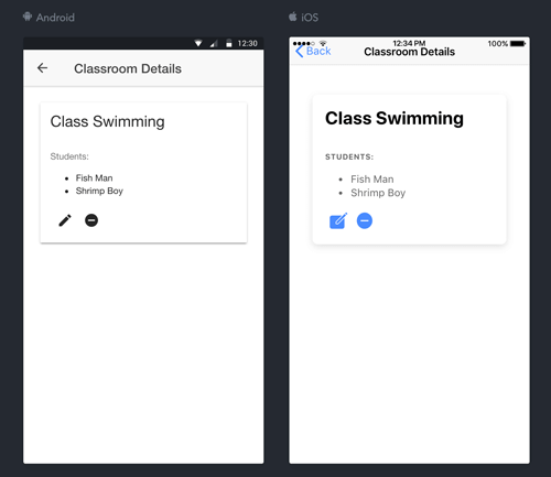 Building CRUD Mobile App using Ionic 4, Angular 6 and Cordova - Detail Page