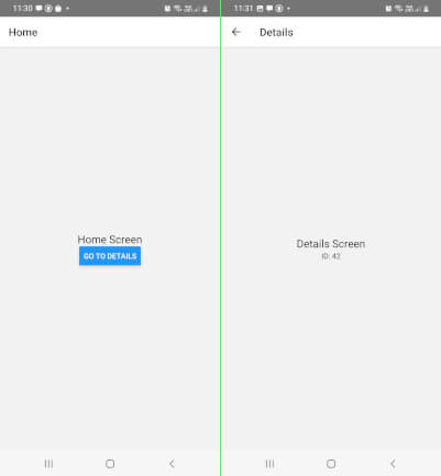 React Native Deep Linking with Navigation and Dynamic Links -  demo 1