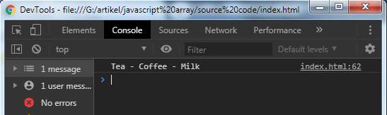 Javascript Array Manipulation - Example 8