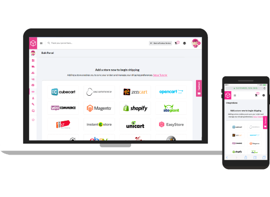 Connect your online shop