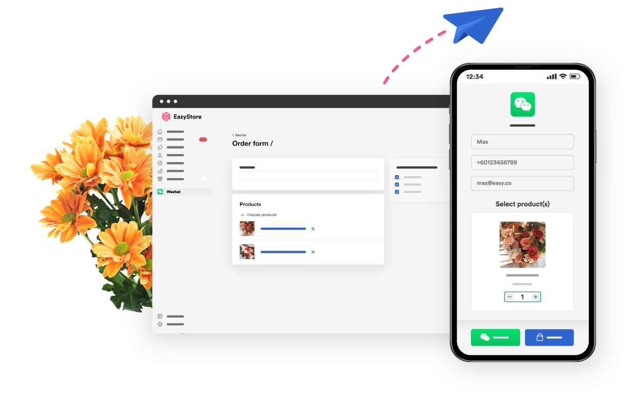 The order form that sells | EasyStore