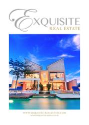 Majalah Digital EXQUISITE REAL ESTATE / ED 01 DEC 2017 Cover Majalah EXQUISITE REAL ESTATE / ED 01 DEC 2017