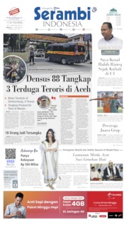 Koran Digital Serambi Indonesia / 17 NOV 2019 Cover Serambi Indonesia / 17 NOV 2019