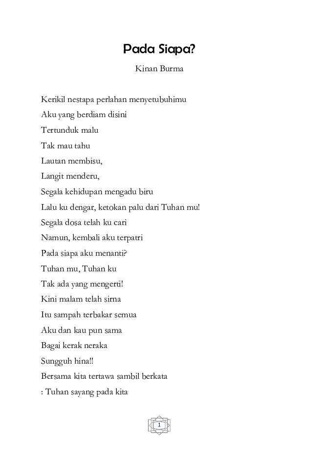 Puisi Bertema Cinta Orang Tua Kumpulan Puisi