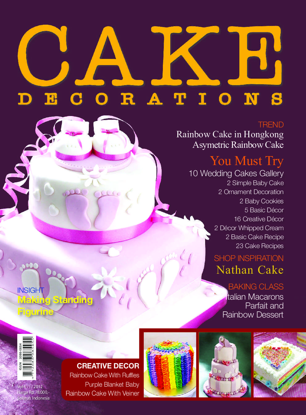 CAKE DECORATIONS Magazine VOL 04 2012 Gramedia Digital