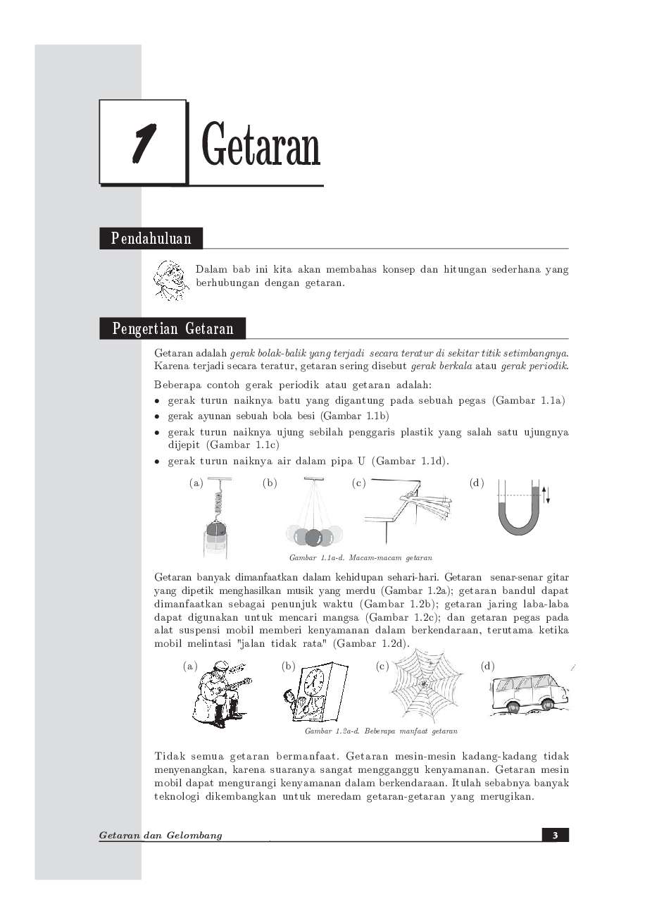 Contoh Soal Gelombang Mekanik Dan Jawaban Nya
