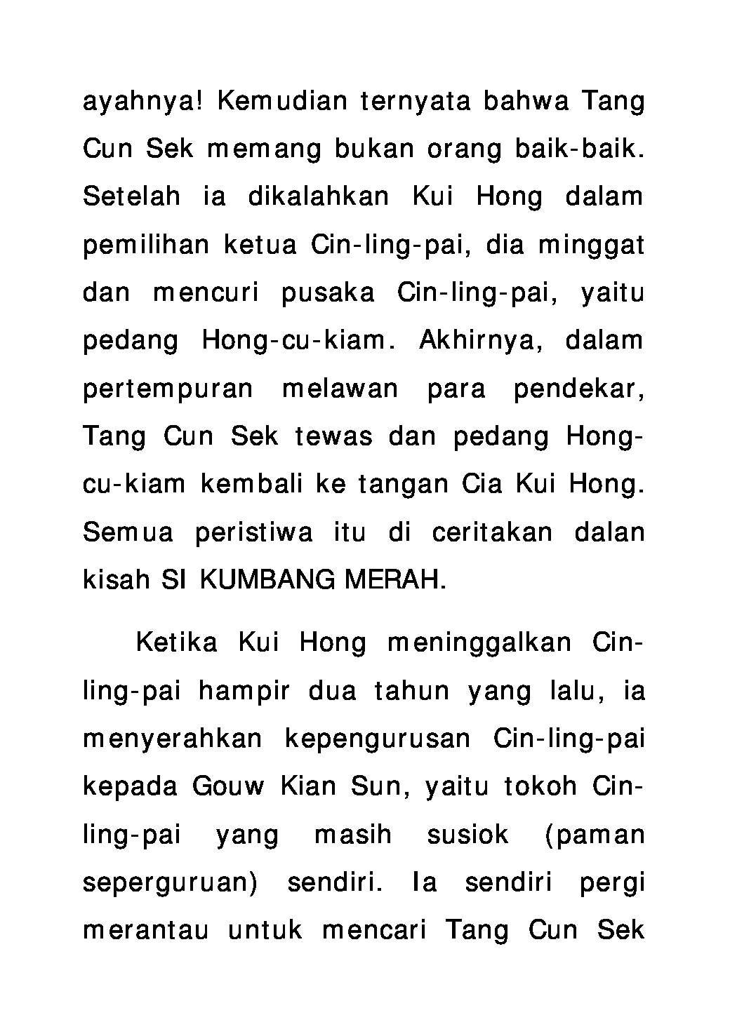 JODOH Si MATA KERANJANG Book by Asmaraman S.Kho Ping Hoo 
