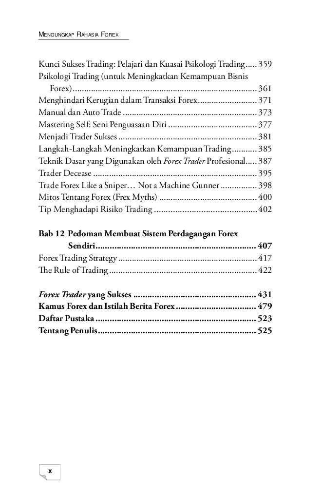 Harga buku mengungkap rahasia forex