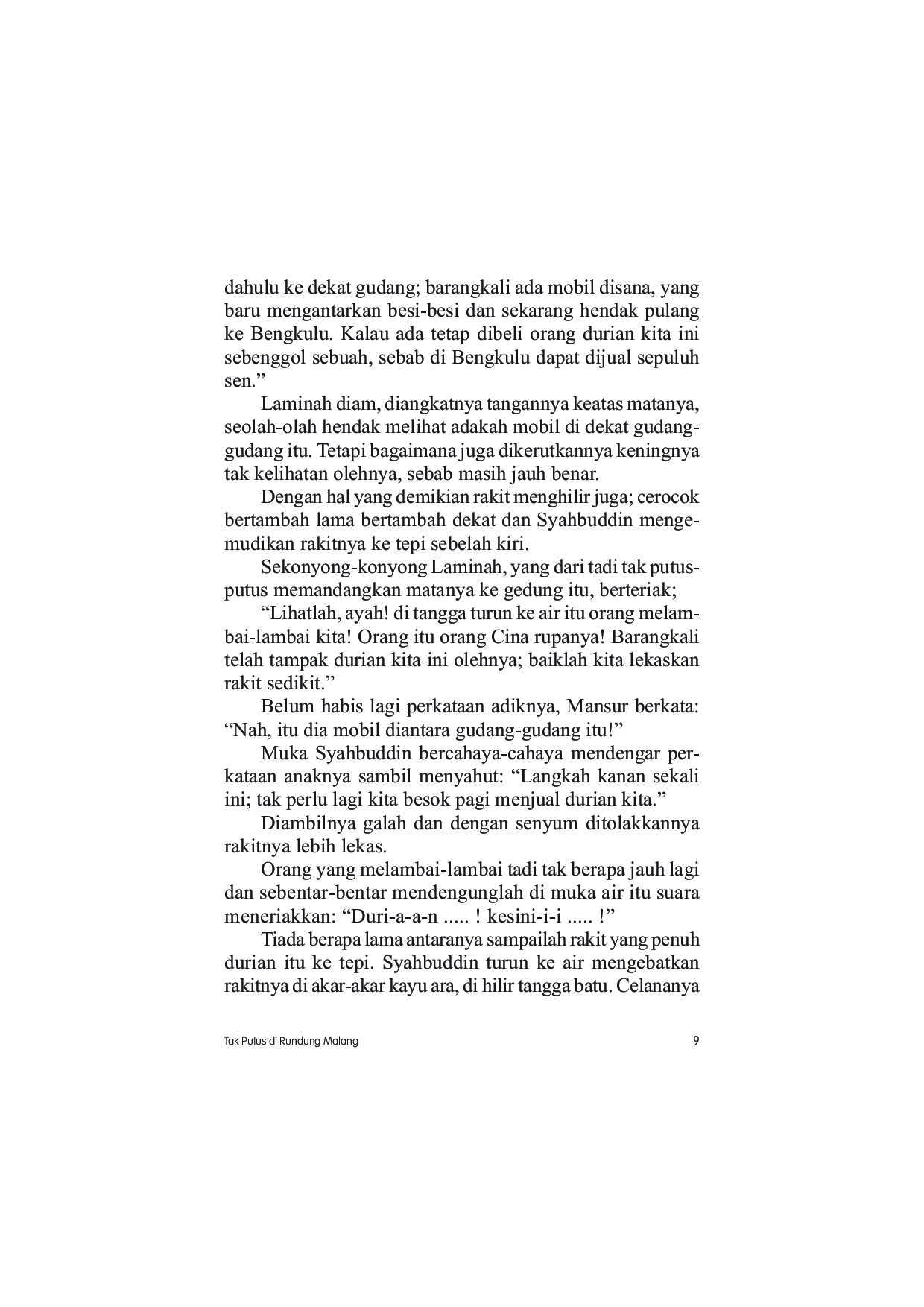 Novel Tak Putus Dirundung Malang / Jual Produk Tak Putus