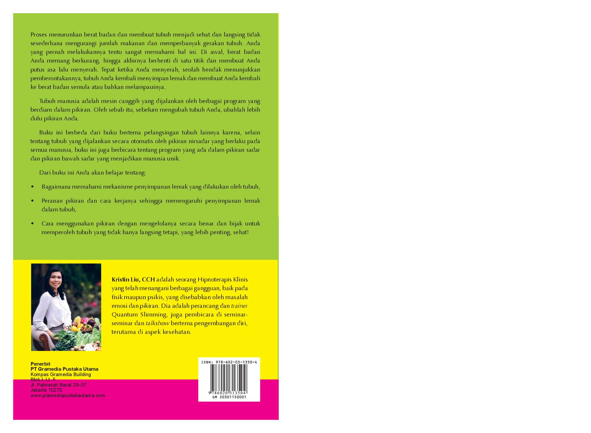 Jual Buku Quantum Slimming Mengelola Pikiran Untuk Tubuh Sehat Jual Buku Quantum Slimming Mengelola Pikiran Untuk Tubuh Sehat
