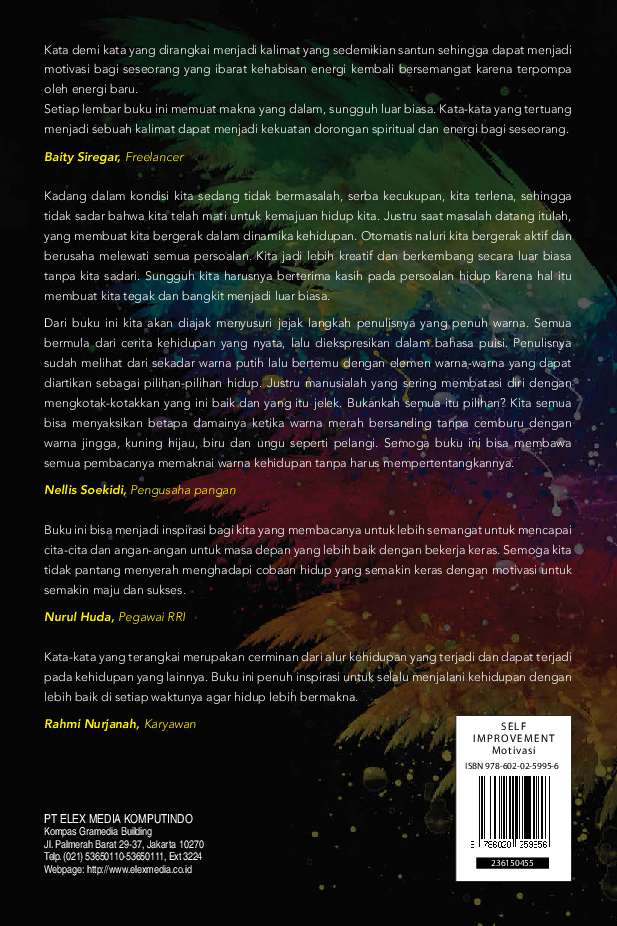 Jual Buku Life Is Colorful oleh Cut Arista Devi - Gramedia 