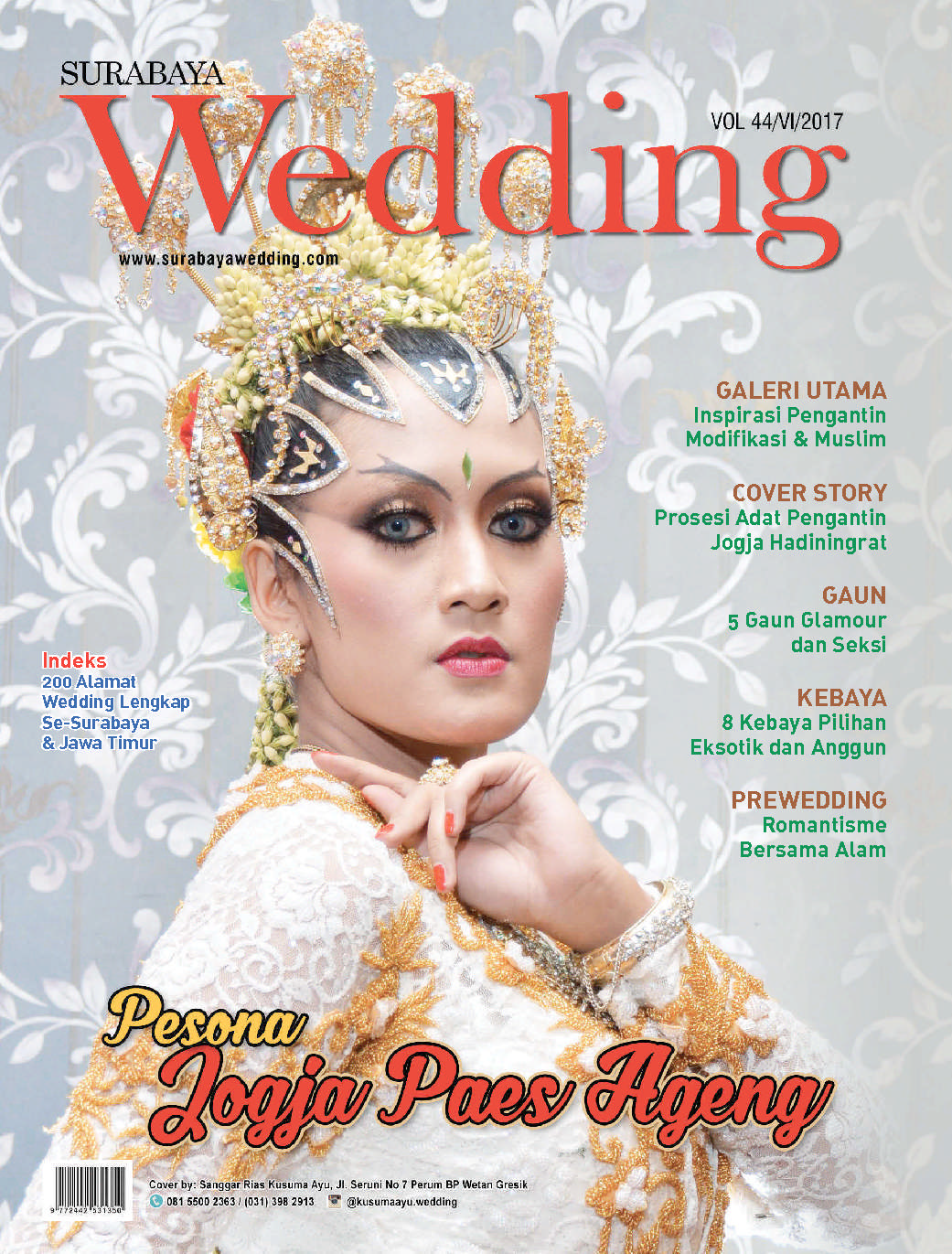 Jual Majalah SURABAYA Wedding ED 44 Juni 2017 Gramedia Digital