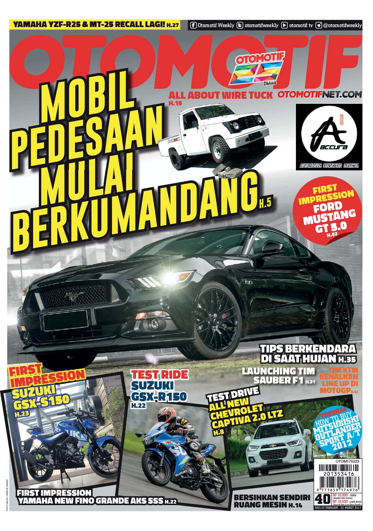 Jual Majalah OTOMOTIF ED 40 2017 - Gramedia Digital Indonesia