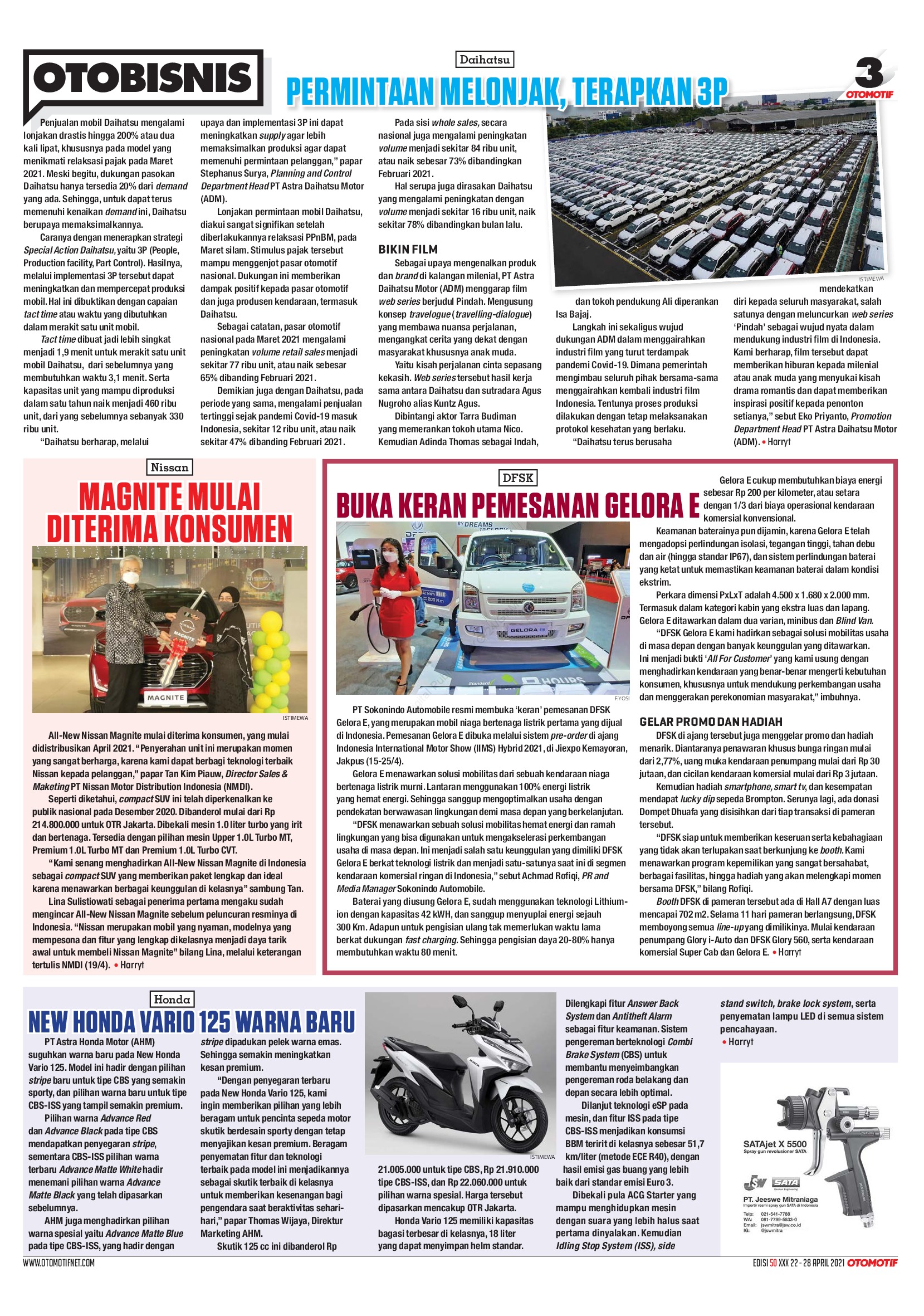 Otomotif Magazine Ed 50 2021 Gramedia Digital