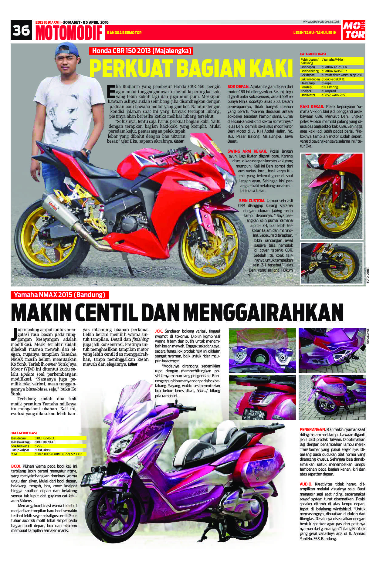 Motor Plus Magazine Ed 891 March 2016 Gramedia Digital