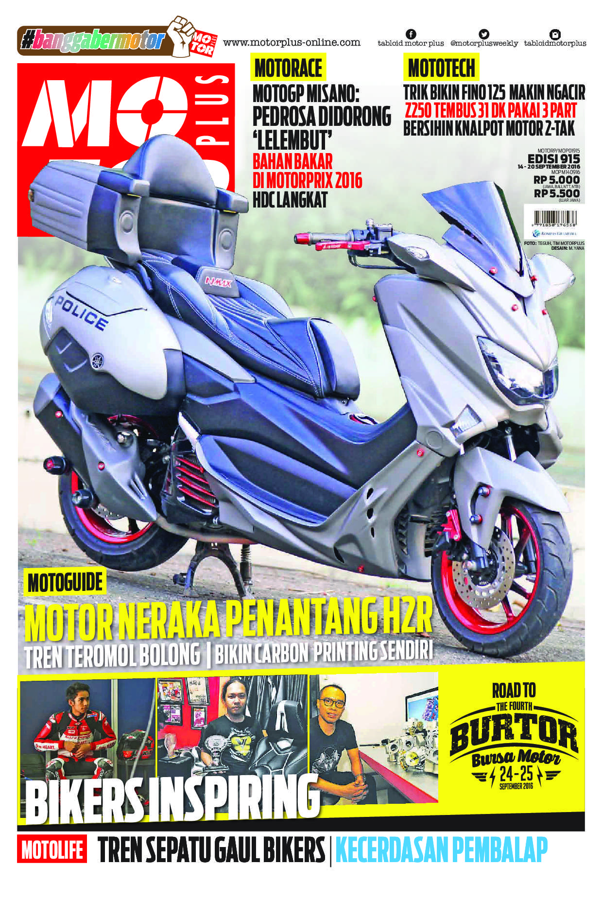 Motor Plus Magazine Ed 915 September 2016 Gramedia Digital