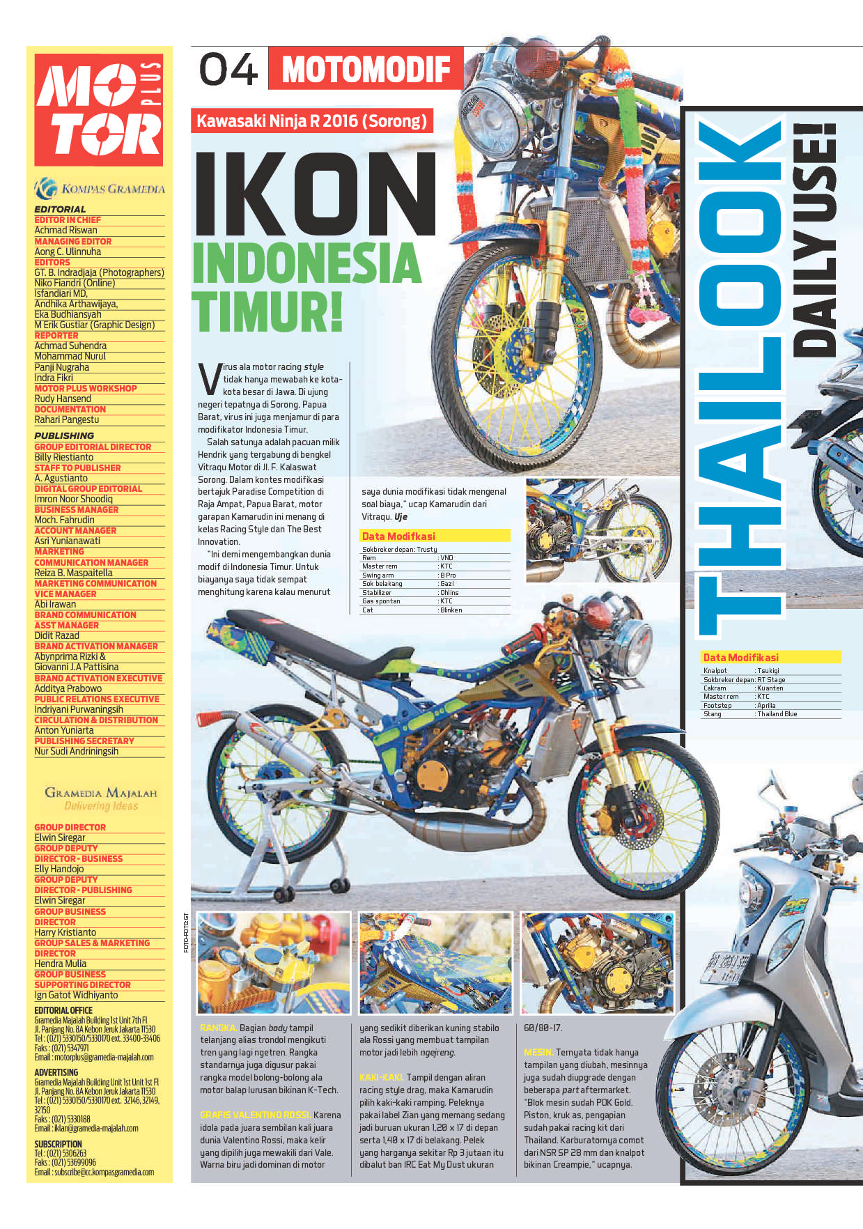 Jual Majalah MOTOR PLUS ED 951 Mei 2017 Gramedia Digital Indonesia