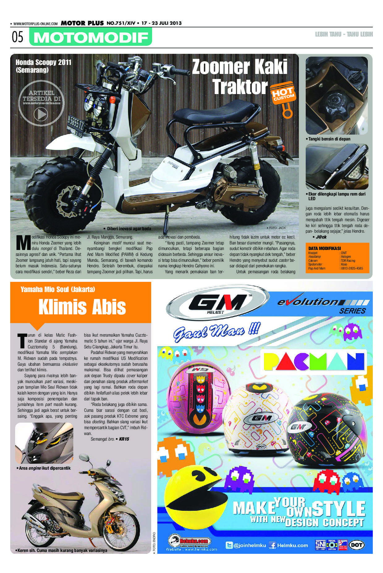 Jual Majalah MOTOR PLUS ED 751 Gramedia Digital Indonesia