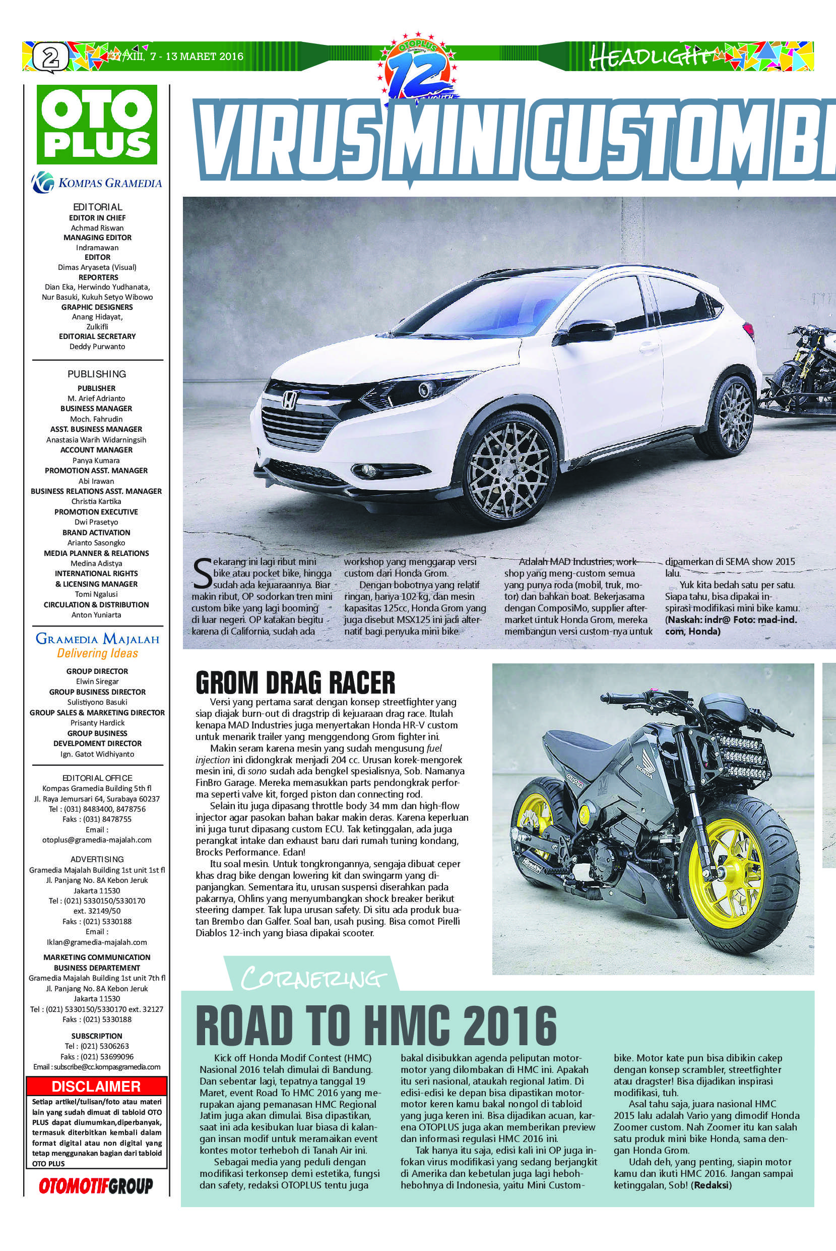 Otoplus Magazine Ed 37 2016 Gramedia Digital