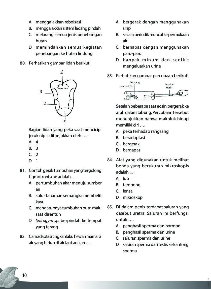 Jual Buku Bank  Soal  Biologi SMP MTS Kelas VII VIII IX 