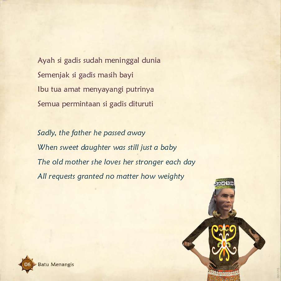 Jual Buku Seri Dongeng 3D Nusantara: Batu Menangis oleh 