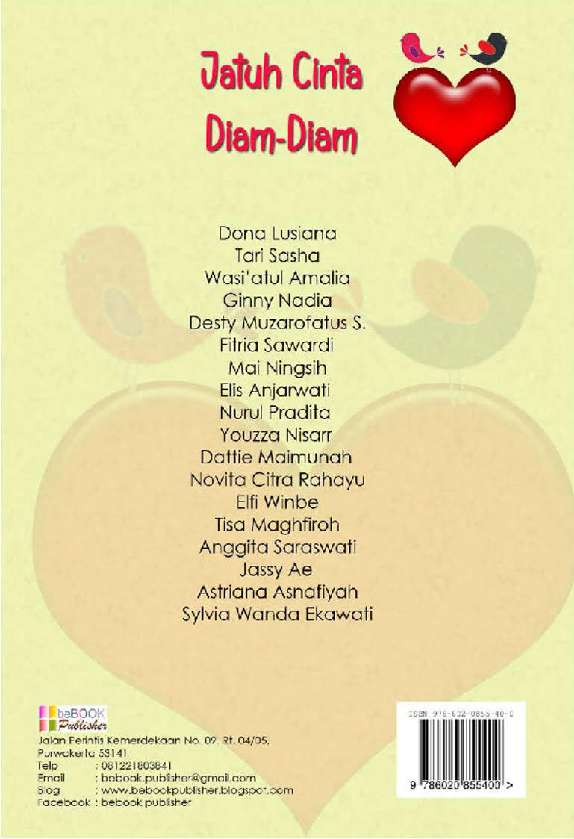 Jual Buku Jatuh Cinta Diam Diam Vol 2 Oleh Dona Lusiana Dkk Gramedia Digital Indonesia