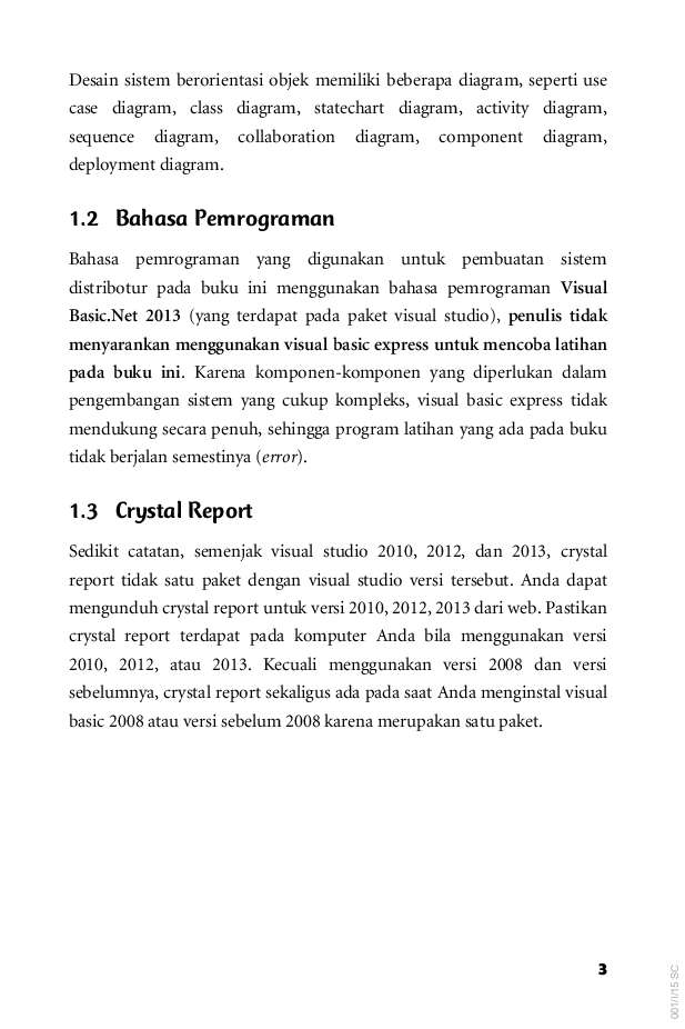 Jual Buku Merancang Aplikasi Distributor Dengan VB NET 