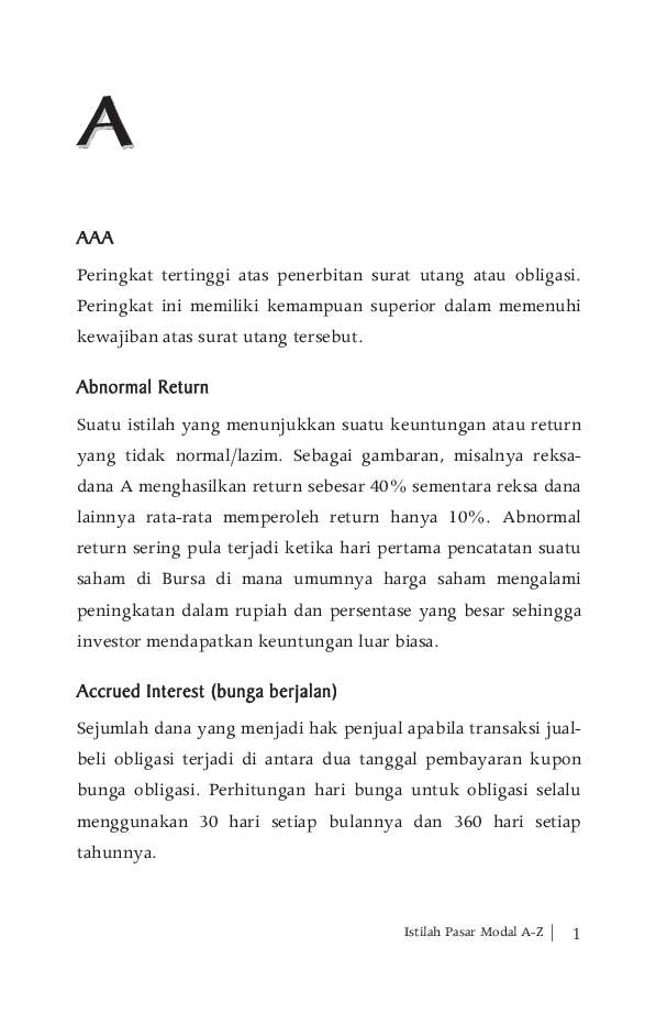 Arti berjangka dan opsi di pasar saham